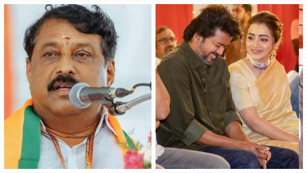 Come Out Of Trisha First  Nainar Nagendran Targets TVK Chief  Triggers Controversy