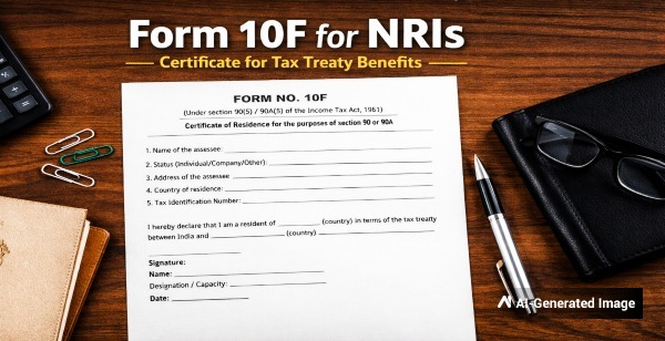 Form 10F for NRIs
