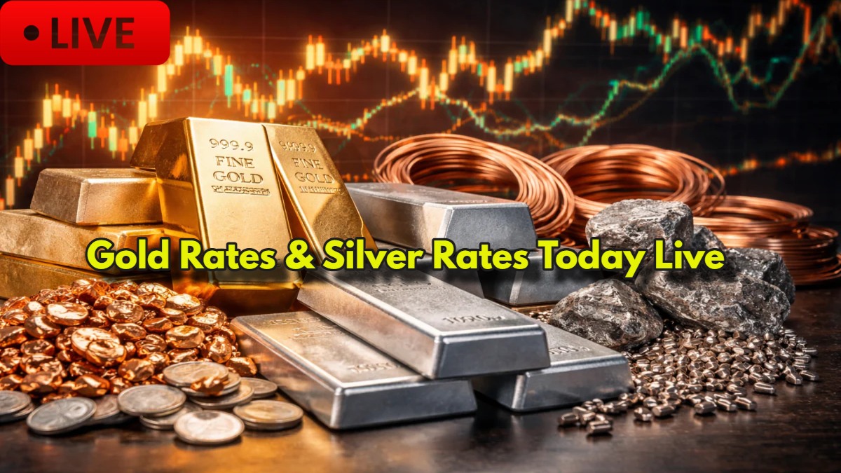 Gold Rates & Silver Rates Today Live: Gold Rates In India Crash For 4th Day, Silver Down; 24K, 22K, 18K Gold