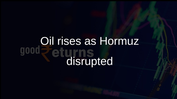 Oil rises as Hormuz disrupted