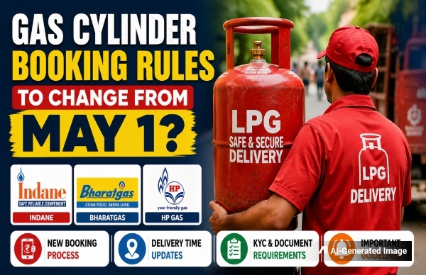 Gas Cylinder Booking Rules To Change From May 1? Know Big Changes For LPG