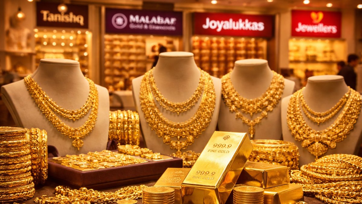 Gold Price Today, April 6: 24K, 22K, 18K Gold Rates Fall Across Tanishq, Malabar, Joyalukkas, Kalyan & IBJA 