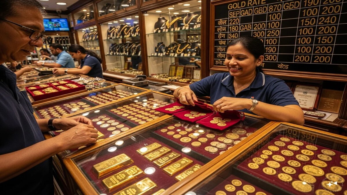 Gold Rates Crash Calms In Evening; Today 24K, 22K, 18K Gold Prices In Hyderabad; Silver Rates Rise