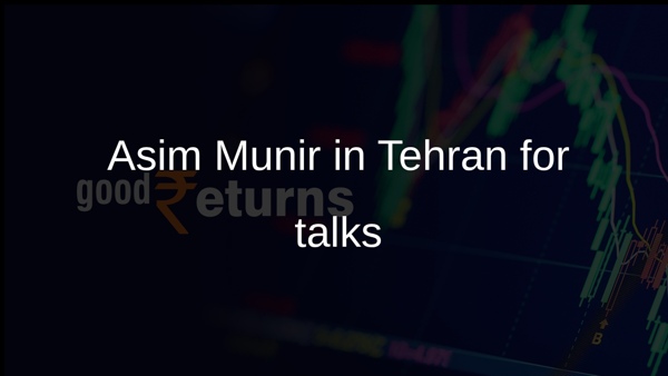 Asim Munir in Tehran for talks