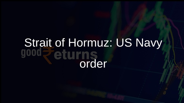 Strait of Hormuz: US Navy order