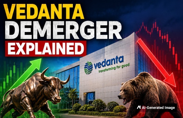 1:5 Split Record Date: Why Vedanta Stock Crash By 65%? Demerger Explained