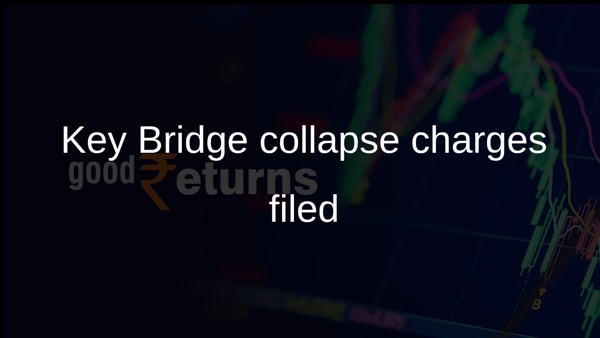 Key Bridge collapse charges filed Key Bridge collapse charges filed