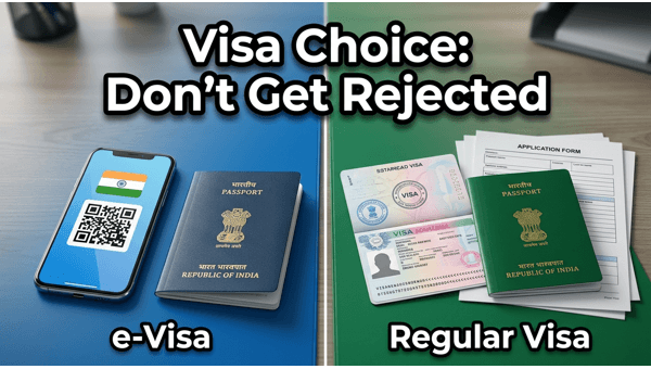 e-Visa vs Regular Visa: Which is Faster and Cheaper for Indian Travelers in 2026? A Guide to Choosing the Right Travel Permit for Your Trip. e-Visa vs Regular Visa: Which is Faster and Cheaper for Indian Travelers in 2026? A Guide to Choosing the Right Travel Permit for Your Trip.