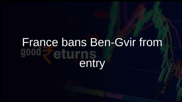 France bans Ben-Gvir from entry France bans Ben-Gvir from entry