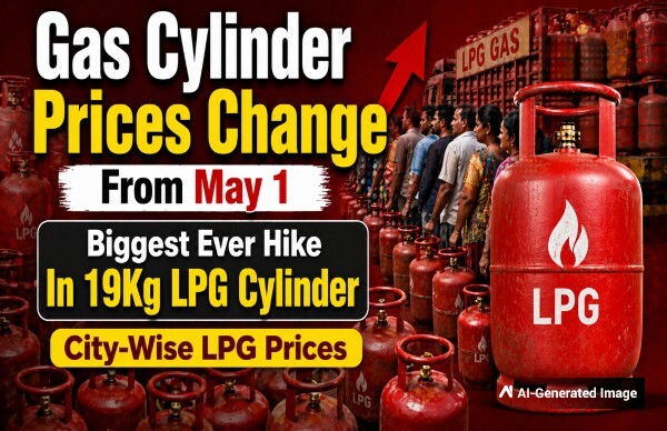LPG Gas Cylinder Prices From May 1: Biggest Ever Hike In 19Kg LPG Cylinder 
