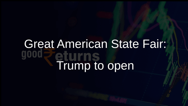 Great American State Fair: Trump to open
