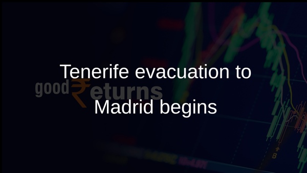 Tenerife evacuation to Madrid begins