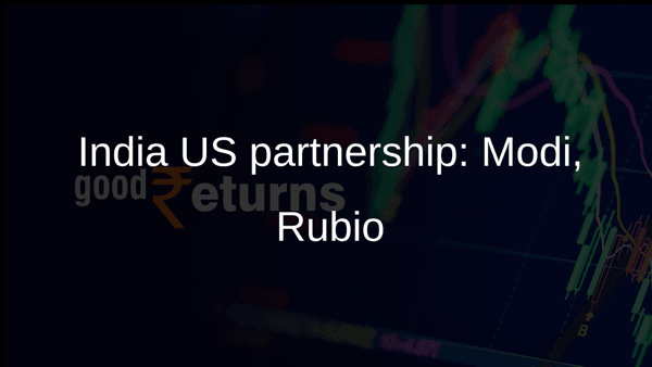 India US partnership: Modi, Rubio India US partnership: Modi, Rubio