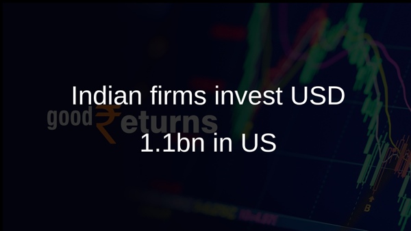 Indian firms invest USD 1.1bn in US