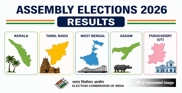 Assembly Election Results 2026 LIVE: Step-by-Step Guide to Check on ECI website