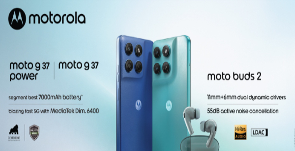 Motorola Unveils moto g37 POWER  moto g37 and moto buds 2