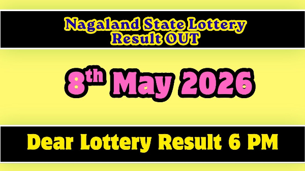 nagaland lottery result 8 05 2026