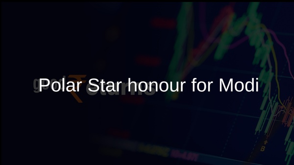 Polar Star honour for Modi