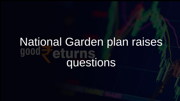 National Garden plan raises questions