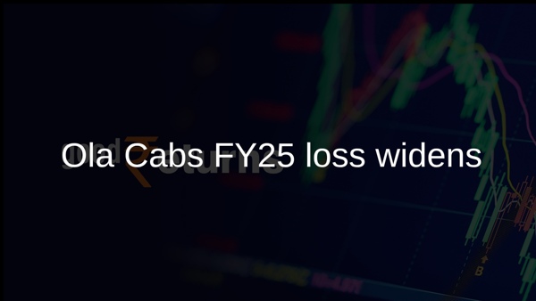 Ola Cabs FY25 loss widens
