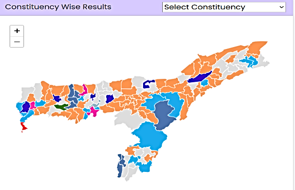 Assam Election Results Live Updates: Check Constituency Wise Results Of Assam Poll