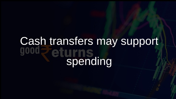 Cash transfers may support spending