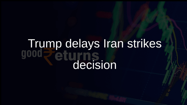 Trump delays Iran strikes decision