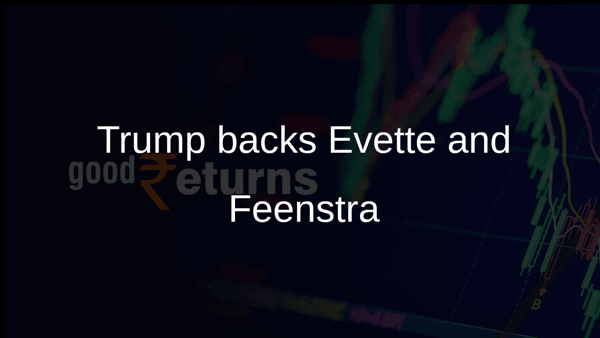 Trump backs Evette and Feenstra Trump backs Evette and Feenstra