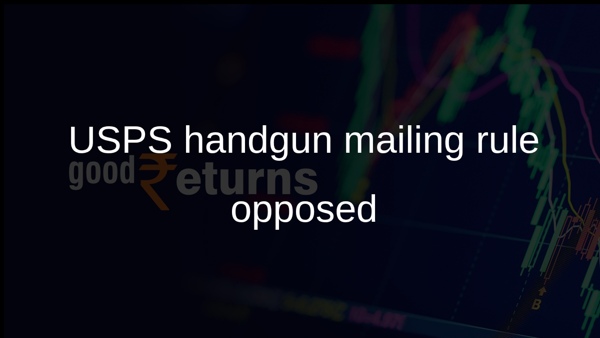 USPS handgun mailing rule opposed