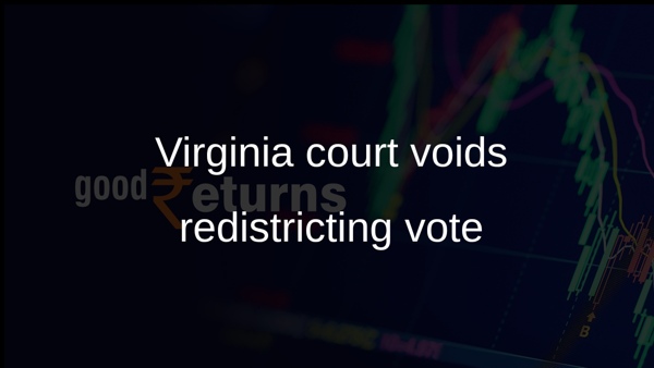 Virginia court voids redistricting vote