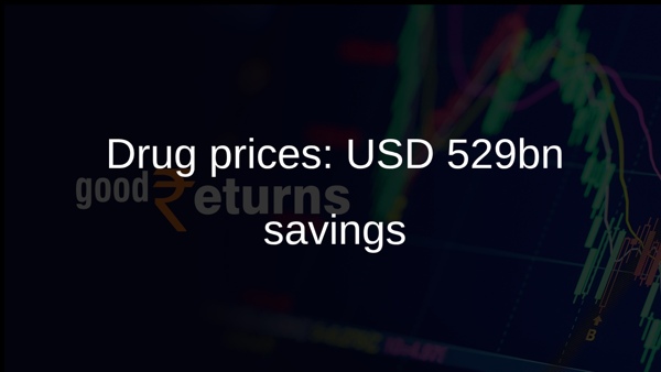 Drug prices: USD 529bn savings