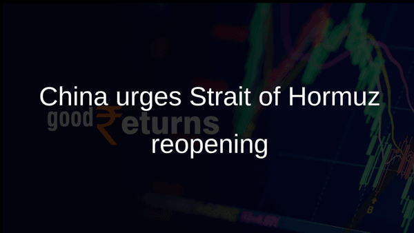 China urges Strait of Hormuz reopening China urges Strait of Hormuz reopening