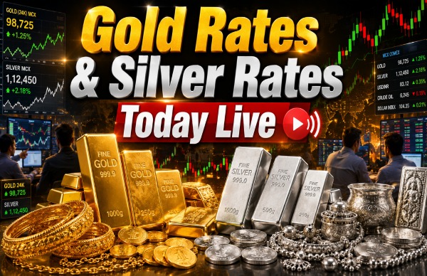 Live Gold Silver Rates Today: Technical Outlook For Gold & Silver Rates Today