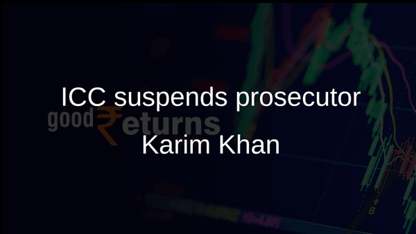 ICC suspends prosecutor Karim Khan ICC suspends prosecutor Karim Khan