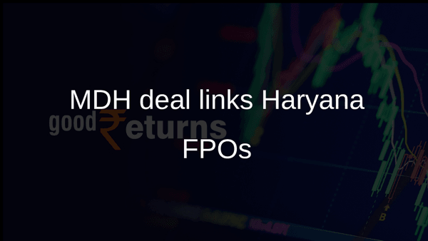MDH deal links Haryana FPOs MDH deal links Haryana FPOs