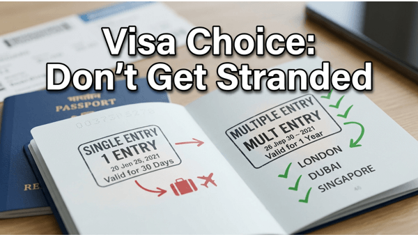 Multiple Entry vs Single Entry Visa: Which Option Is Best for Indian Travelers in 2026?