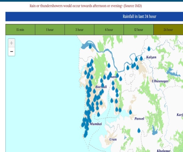Mumbai Rains Update Mumbai Rains Update