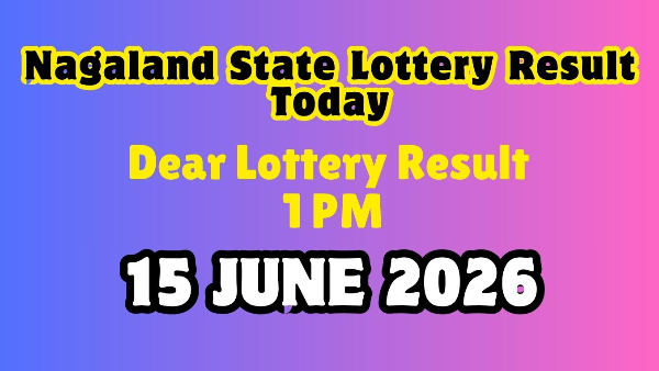 Nagaland State Sambad Lottery Result Today Nagaland State Sambad Lottery Result Today