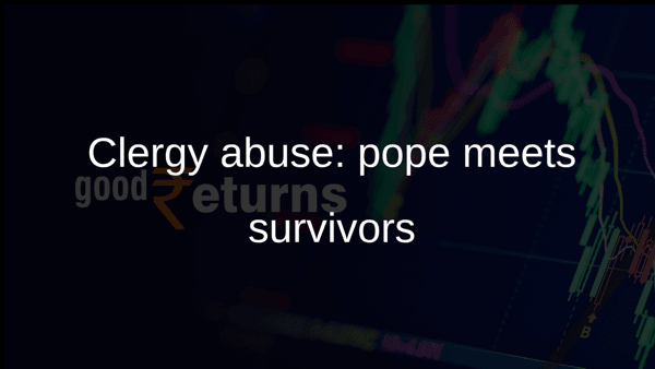 Clergy abuse: pope meets survivors Clergy abuse: pope meets survivors