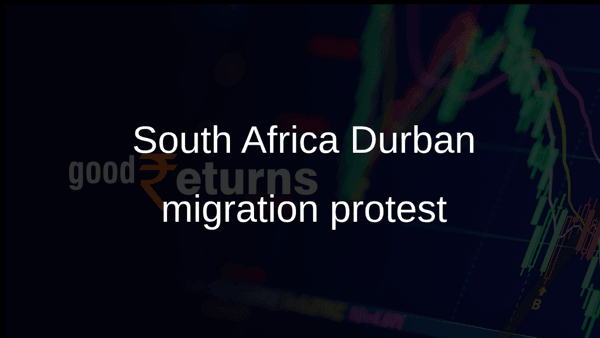 South Africa Durban migration protest South Africa Durban migration protest