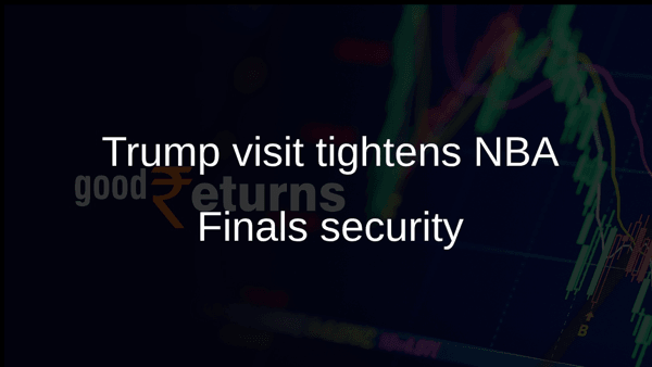 Trump visit tightens NBA Finals security Trump visit tightens NBA Finals security