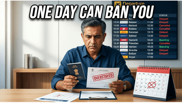Visa Overstay Rules 2026: Consequences for Indian Travellers in USA, UK, and UAE