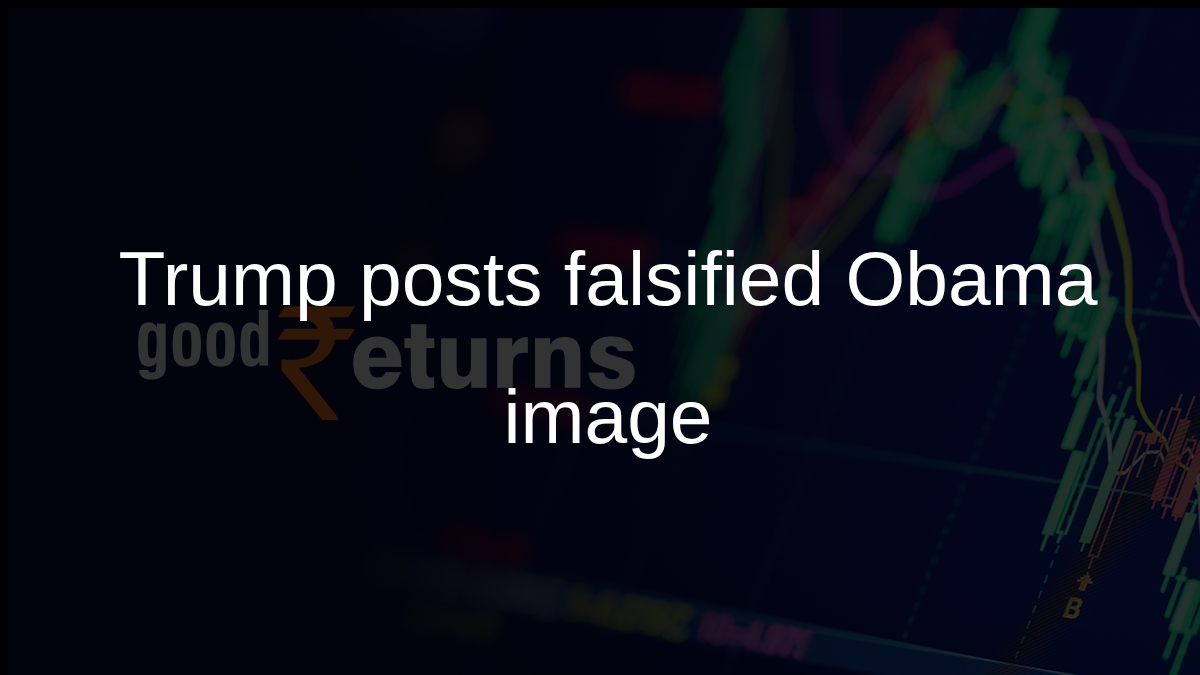 Trump shares falsified Obama image showing graffiti on Air Force One, AP reports Trump shares falsified Obama image showing graffiti on Air Force One, AP reports