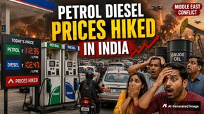 3rd Hike In 10 Days! Petrol Prices Raised By Rs 1.46, Diesel Prices Up By Rs 1.45; Check Fuel Prices City-Wise  