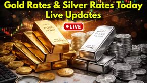 Live - Gold & Silver Rates In India Fall At MCX Even After Dollar Pulls Back From 6-Week Highs