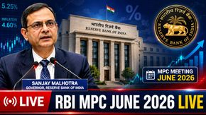 RBI MPC June 2026 LIVE: RBI Holds Repo Rate at 5.25%, Maintains Status Quo Amid Inflation Risks  