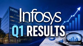 Infosys Q1 Results: Cons PAT Rises 12% YoY To Rs 7,769 Crore, But Cuts FY27 CC Revenue Growth Guidance 