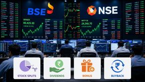 Bonus + Stock Split + Buyback + Dividends: TCS, Dabur, BHEL, Kotak Bank, MRF, 3M India, More; Whopping 96 Stocks To Turn Ex-Date From July 13-17; Full List Here