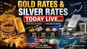 Gold Rates & Silver Rates Today (18/08/2026) LIVE: MCX Gold Fall Rs 740, Silver Price Crashes Rs 2,300; Know 24K, 22K, 18K Gold Prices Today