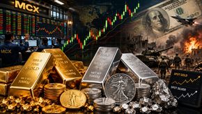 Gold Rates & Silver Rates Today (14/08/2026) LIVE: MCX Gold Falls Below Rs 1.53 Lakh, Silver Price Crashes Rs 2,100 On Weak Trend
